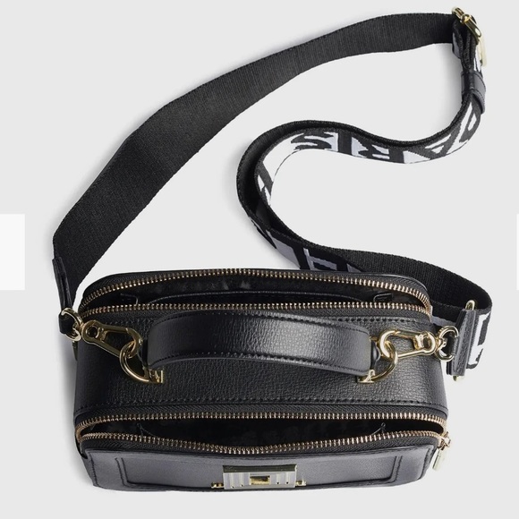 Karl Lagerfeld Black Crossbody Bag - Picture 3 of 4